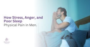 How Stress, Anger, and Poor Sleep Increase Physical Pain in Men